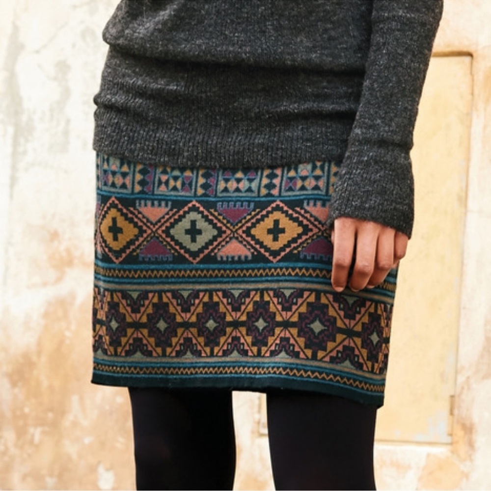 Peruvian Connection Atlas Pima Cotton Skirt | MEDIUM NWT